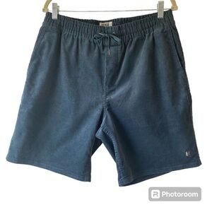 Linksoul Corduroy Golf Shorts Casual Teal Green Size XL Pockets